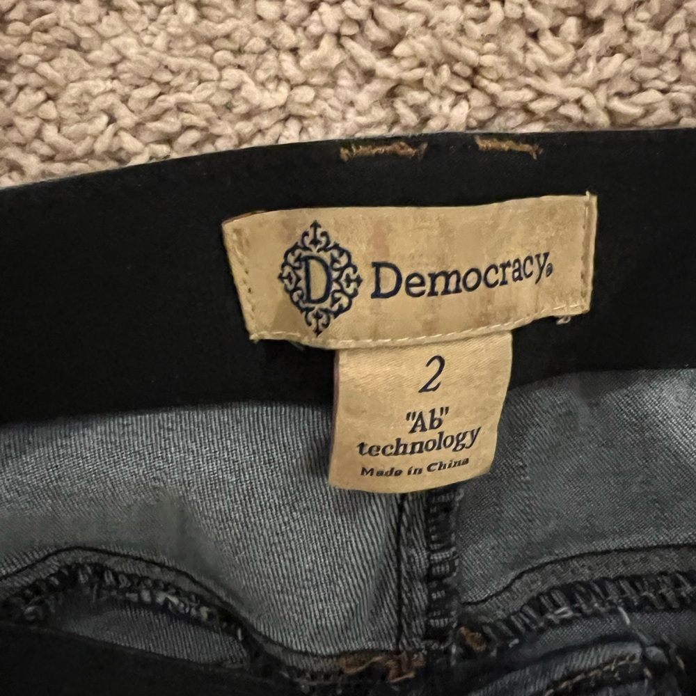Democracy Flare Dark Blue Jeans - Picture 2 of 7